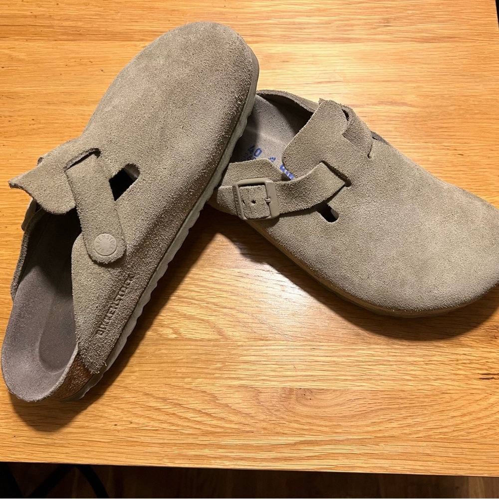 Birkenstock Boston Suede